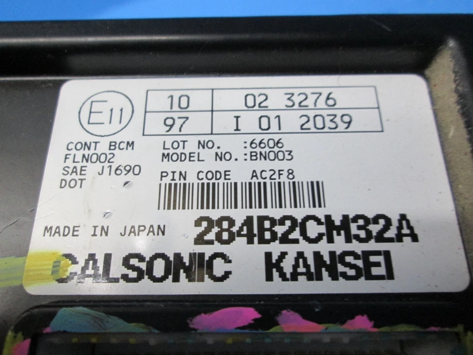 Módulo de control de carrocería Nissan Máxima 2006-2007 BCM 284B1-ZK30A OEM Foto 4 de 4