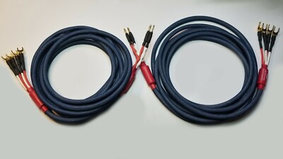 Legend Audio *Signature* 4 ft. Bi-Wire Speaker Cables 9 AWG BANANA TO SPADES