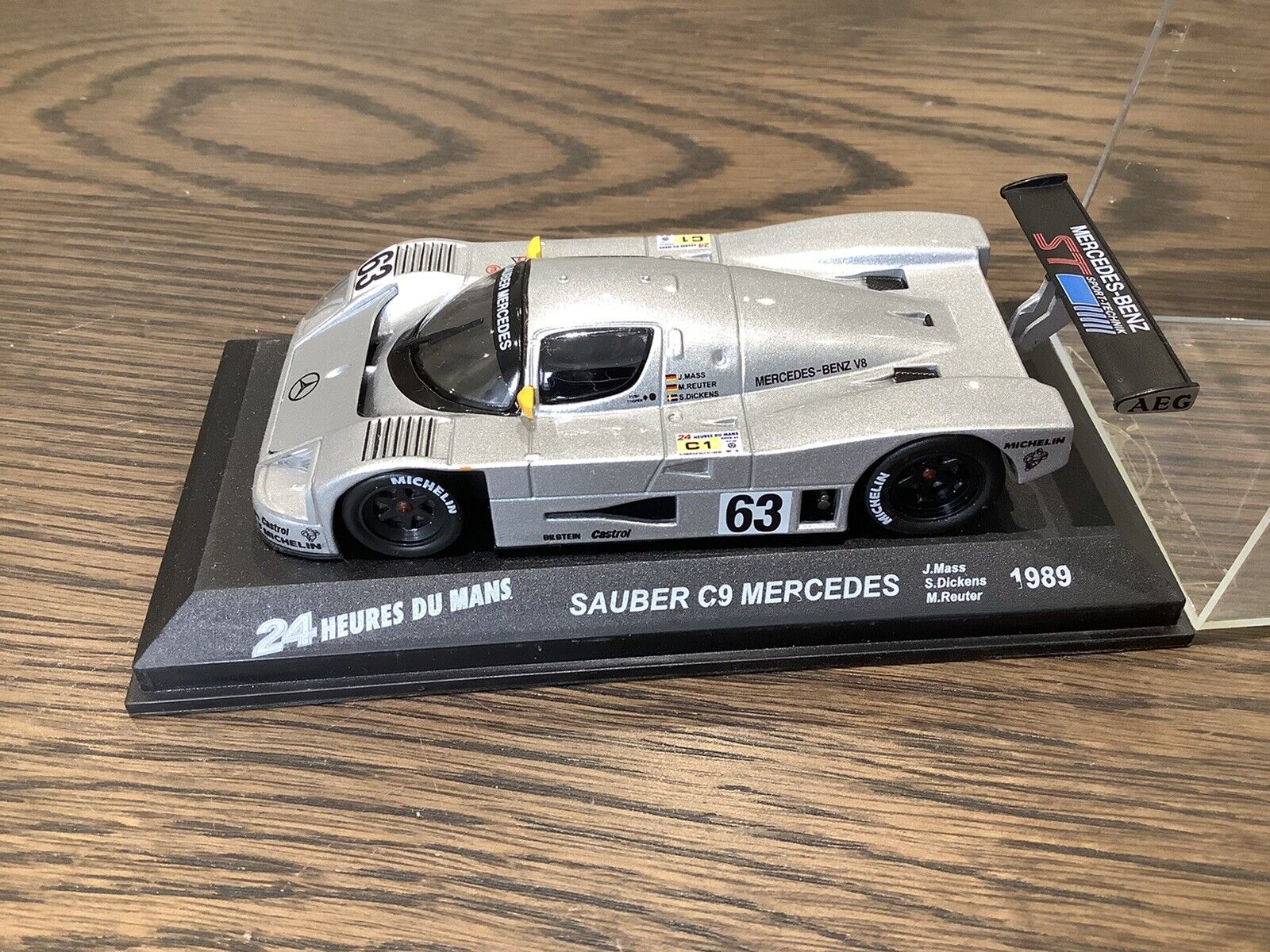 Sauber Mercedes C9 24hrs Le Mans J Mass S Dickens M Reuter 1:43 Diecast #63