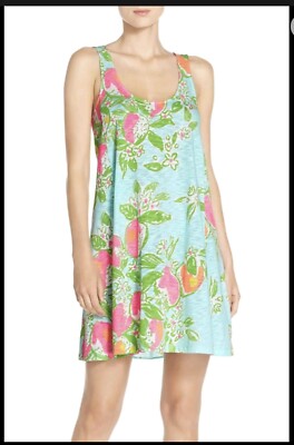 lilly pulitzer pink lemonade dress LILLY PULITZER Dress Marlowe Pool Pink Lemonade, Size Small EUC!