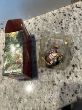 Vintage Santa Claus Whit Honey Pot 