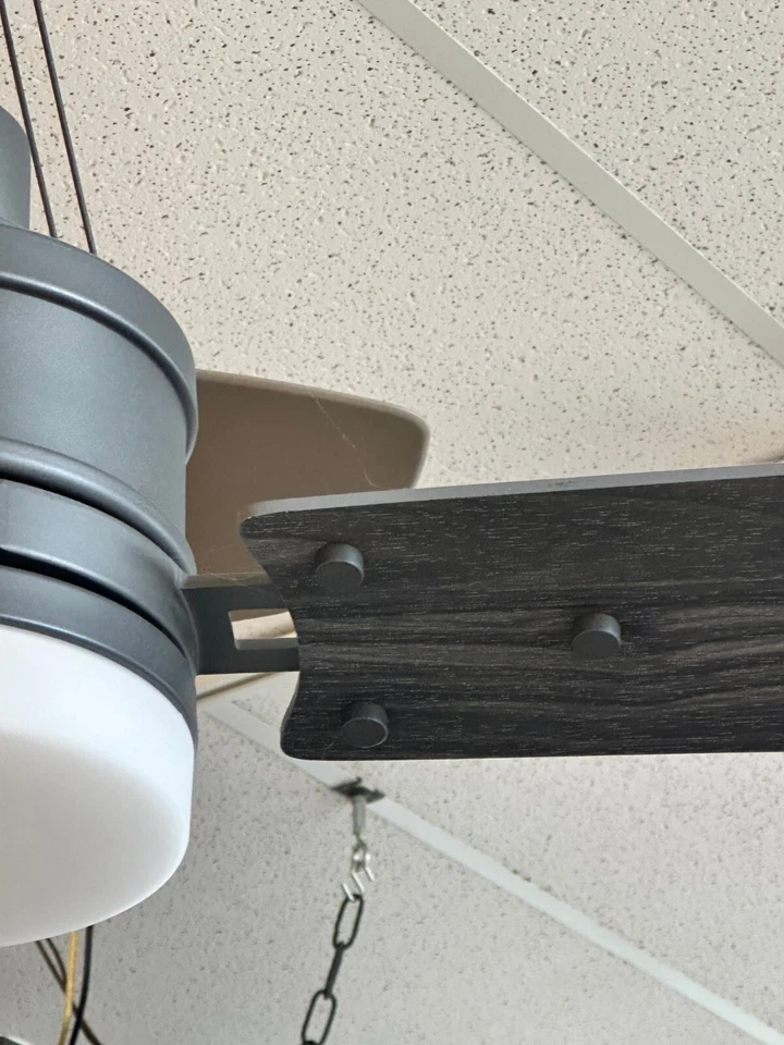 Emerson CF205-GRT HighPointe 54" Indoor Ceiling Fan Graphite Finish White Glass - Image 3 of 4