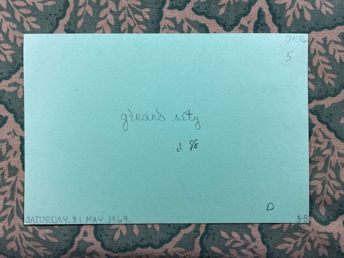 Gérard Sety - The Visitors - Van Gogh - Montparnasse 19 - Autograph 1969 - Picture 2 of 2