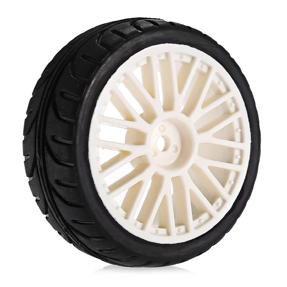 1 Paar Reifen u0026 Felgen Für 1:10 RC Auto HPI HSP Hobao   XS TM Flux MT - Bild 4 von 4