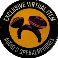 ROBLOX Celebrity Series Audio's Speakerphones *Code ONLY* Virtual Item Accessory