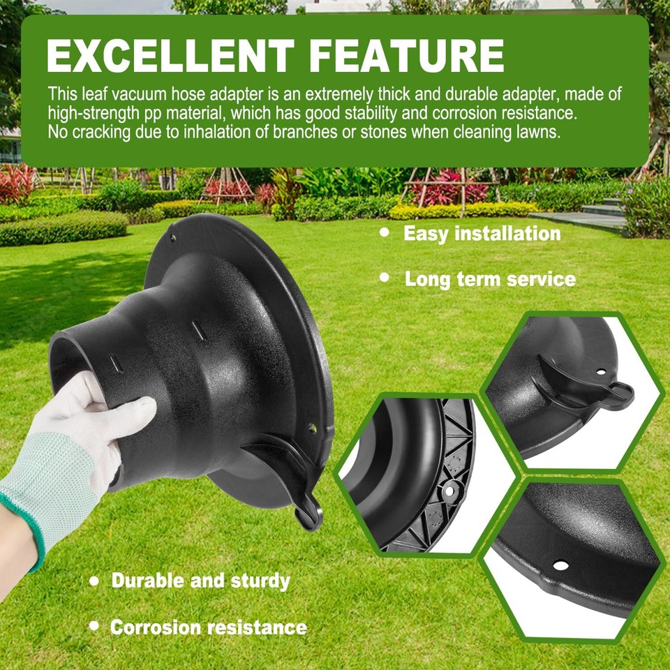 43791 Hose Adapter Leaf Lawn Vacuum Parts Fits for AgriFab Leaf Vacuum