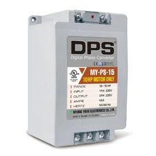Single to 3 Phase Converter, Use 10HP(7.5kW) 30A Motor 200V-240V Only, MY-PS-15
