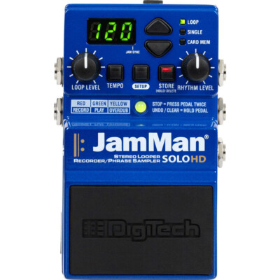 DigiTech JamMan Solo HD Stereo Looper Effects Pedal - NEW!