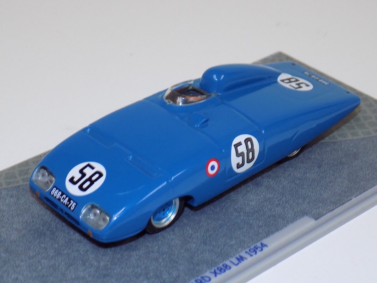 1:43 DB Panhard Coach Le Mans '57 #57 Handmade resin metal kit