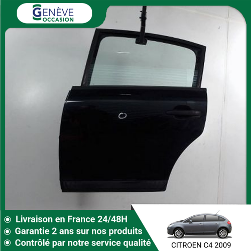 Portière Arrière Gauche Pour CITROËN C4 Phase 1 - Réf. 9006R9, Occasion En Bon état