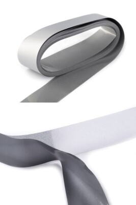 3,99 /1m 1M Reflexband Aufbügeln 50mm Reflektorstreifen Reflektorband