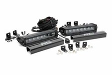 Rough Country For Ford 8in Led Grille Kit Black Series 17-19 F-250 Lariat