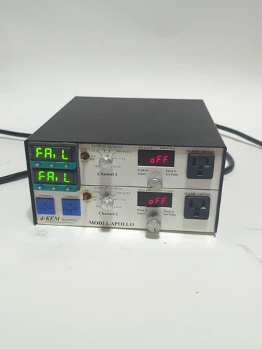 J-KEM "Apollo" dual channel temperature controller with timers