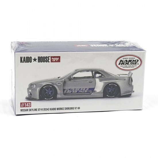Mini GT x Kaido House 1:64 Nissan GT-R (R34) Kaido Works