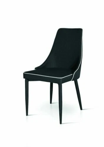 Set di tavoli e sedie nero sedia