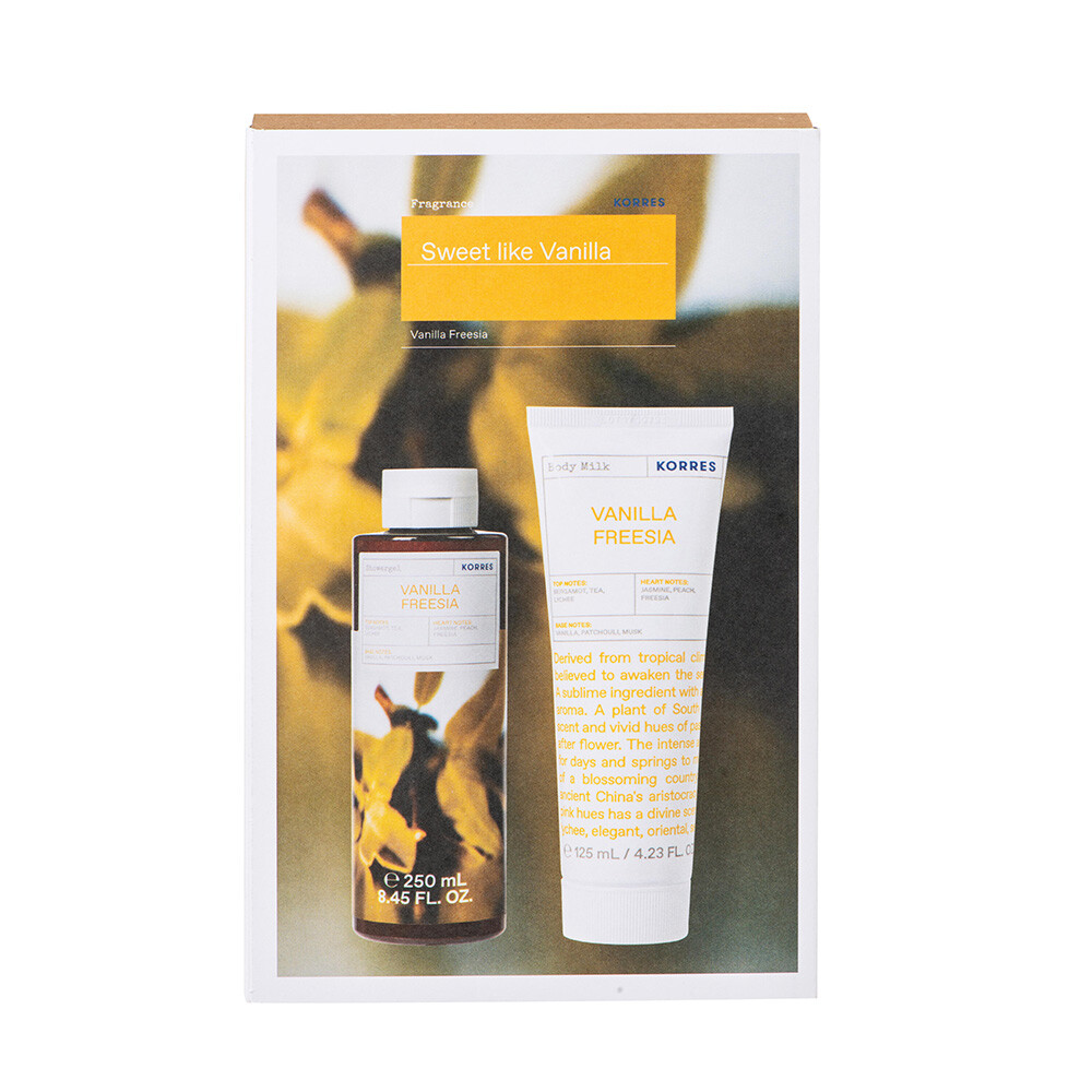 KORRES Vanilla Freesia Shower Gel & Body Lotion 2022 eBay