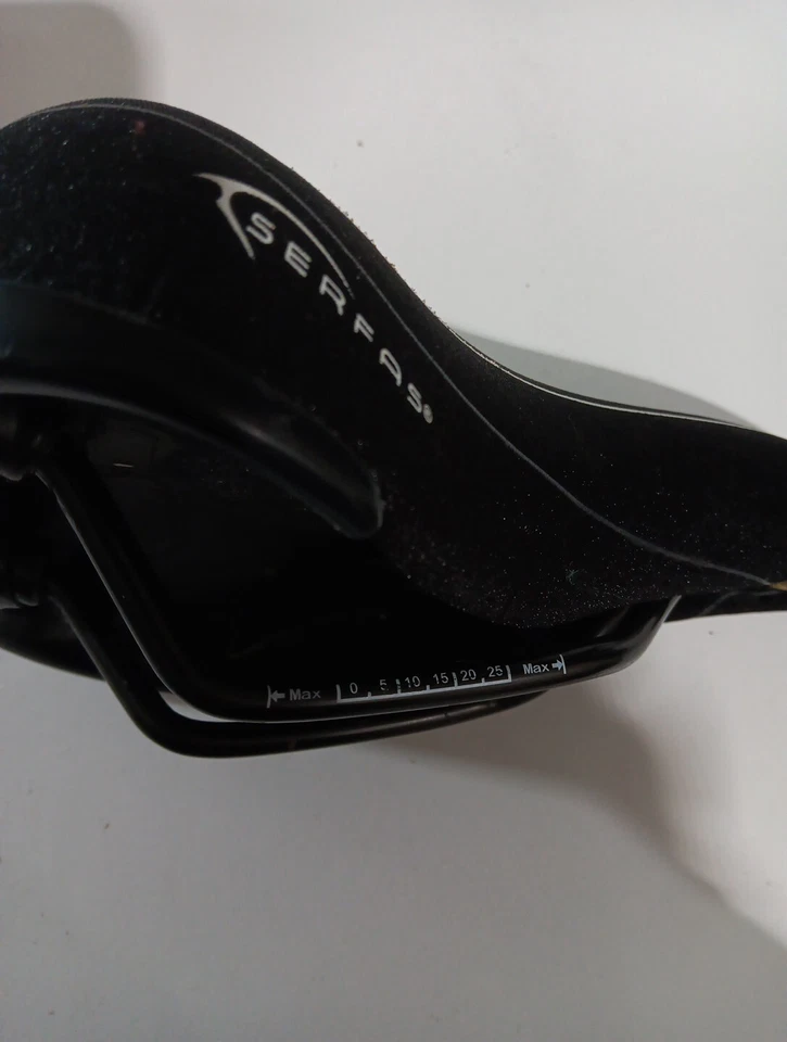 Selim/assento feminino Serfas LS-100 gel reativo para bicicleta, capa de lycra, conforto - Imagem 4 de 4