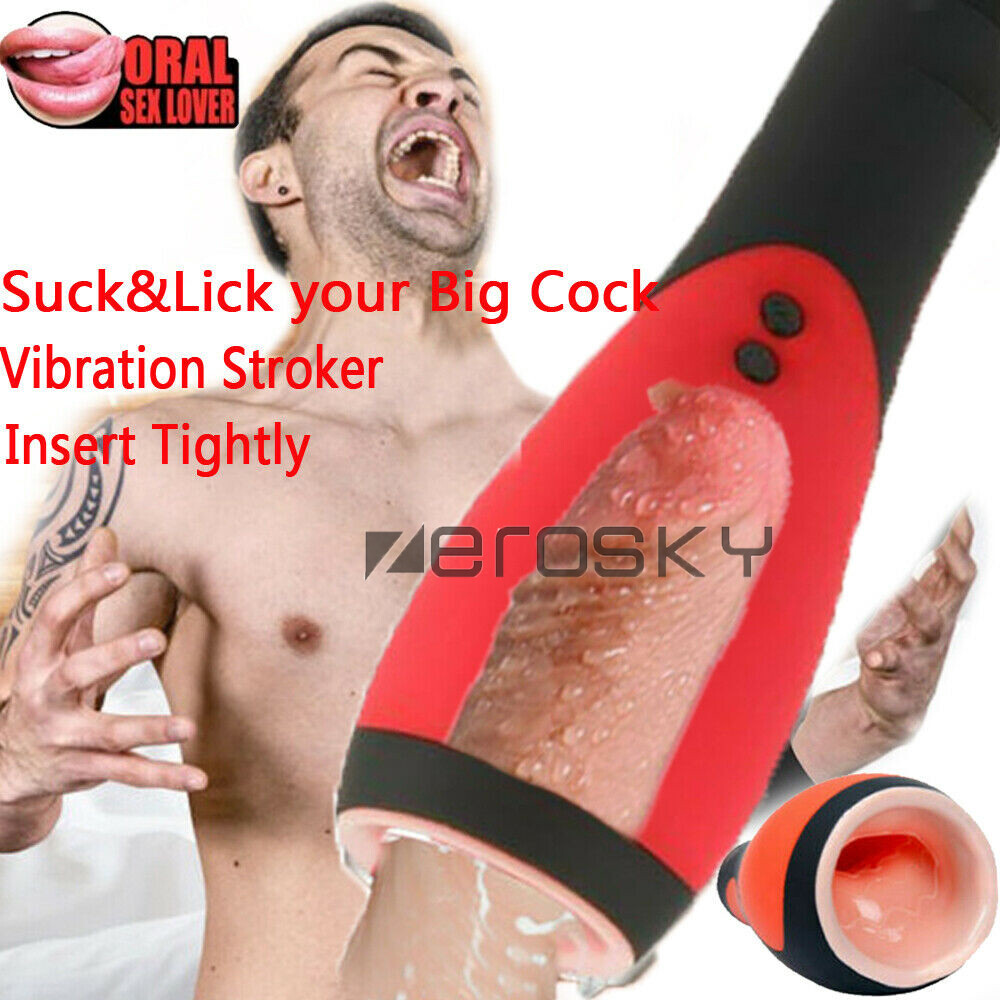 male masturbation erotica 10 Vibration 360° Rotational Stimulation Nipple Suckers main image 1