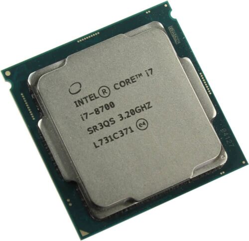 Intel Core i7-8700 Processor (3.2 GHz, 6 Cores, LGA 1151) - SR3QS