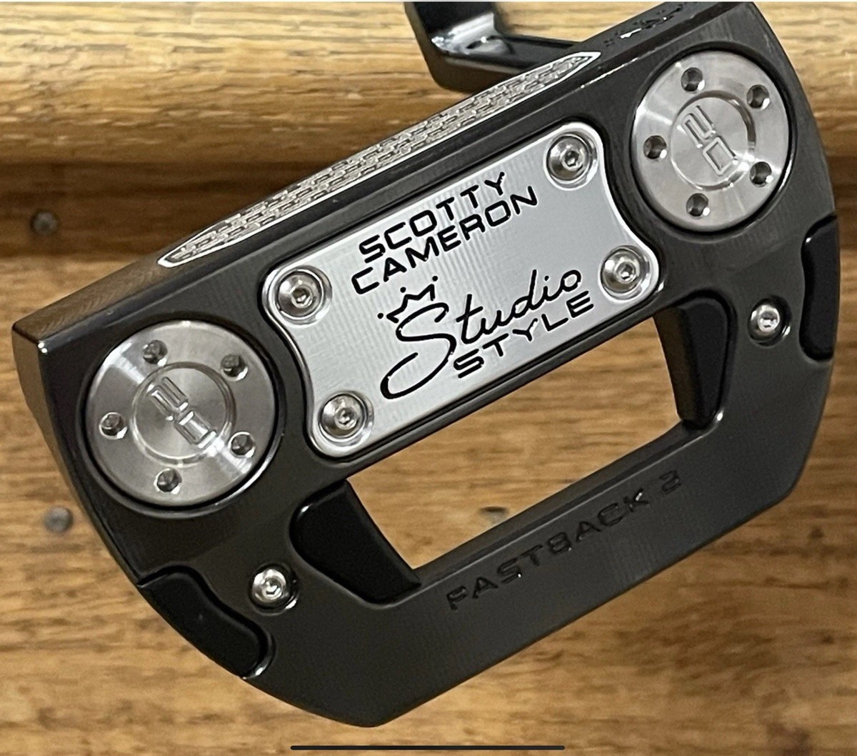Scotty Cameron Studio Style Fastback 2 Putter - New - Xtreme Dark