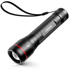 LED Tactical Flashlight, LE3000 High Lumen Streamlight Torch, 5 Lighting Mode...