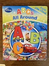 Disney Toy Story Cars and More ABC's All Around Little First Look and Find