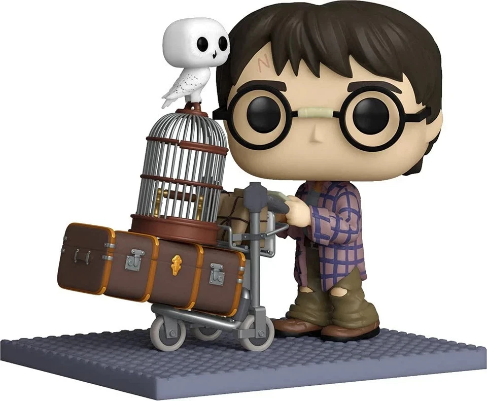 Funko POP! Deluxe: HP Anniversary - Harry Potter Pushing Trolley - Neu OVP*