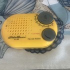 Eddie Bauer AM / FM Radio Yellow Splash Proof  Tested Works Great — photo 1