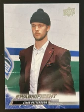 Elias Pettersson 2022-23 Upper Deck Swagnificent SSP VARIATIONS 