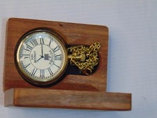 Nautical Brass Finish Pocket Watch with box