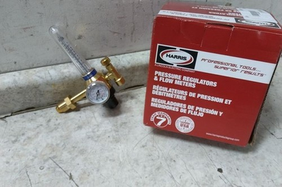 #ad Harris 355 AR 580 3000 PSIG Max Inlet Pressure Single Stage Flowmeter Regulator $79.99