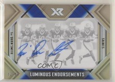 2018 Panini XR Luminous Endorsements Blue 42/49 Tre'Quan Smith #LE-27 Auto 0a17