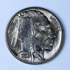 1936 D Buffalo Nickel Lustrous Uncirculated BU UNC Indian Head 5c Coin