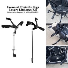 Forward Controls Kit Pegs Levers Linkages For Harley 14-22 Sportster XL 883 1200