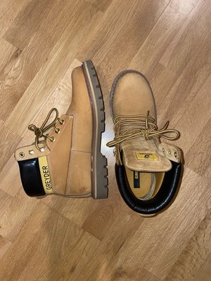 Timberlands Vintage greyder Schuhe Herren Leder Boots
