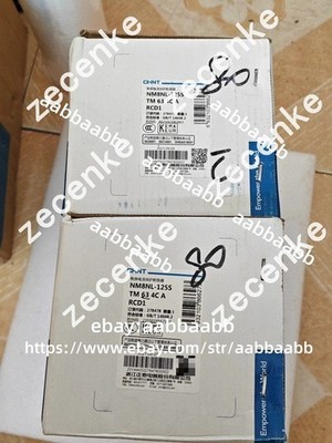 Chint NM8NL-125S NM8NL-125 TM 63 4C A RCD1 Residual   Circuit Breaker  *rr