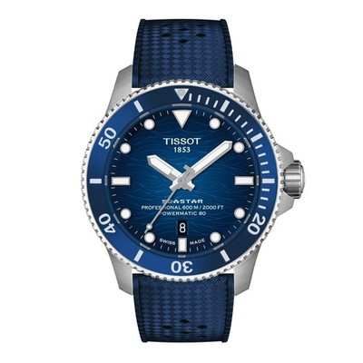 Tissot Herrenuhr Seastar 2000 Automatik Saphirglas Blau 44mm T120.907.17.041.00