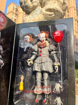 NECA Stephen King's IT Action Figure Model Toys Bloody Ver. In Stock NEW