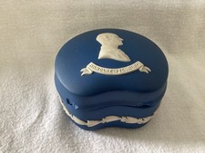 Wedgwood Dark Blue Duke of Edinburgh Trinket Box