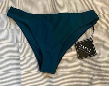 Zaful dark teal bikini bottoms Small new