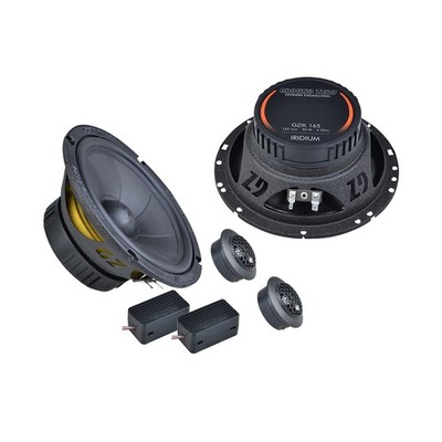 GROUND ZERO Auto 2-Wege Lautsprecher Kompo GZIC 165.2 - 165mm/16,5cm - 150W