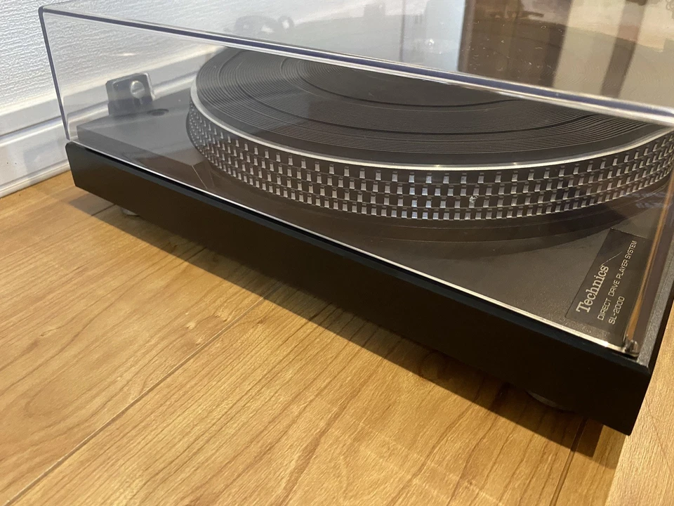 Technics SL-2000 Direct Drive Turntable Record Audio Player Black w/ New Stylus - Image 4 of 4
