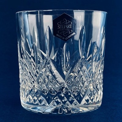 Vintage Stuart Crystal Hamilton Whiskyglas - mehrere verfügbar