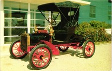 Antique Auto Car 1906 Ford Model N Runabout Vintage Postcard Antique Auto Car 1906 Ford Model N Runabout Vintage Postcard