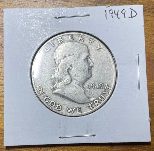 1949 D Franklin Half Dollar