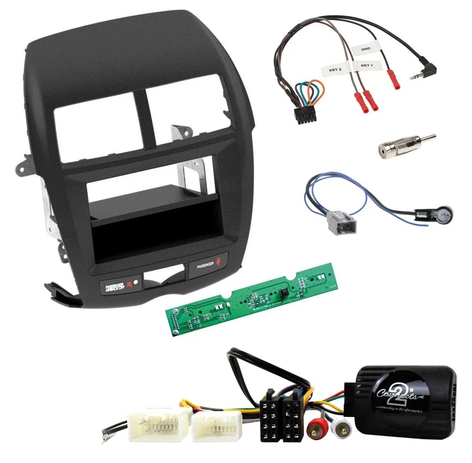 JVC Bluetooth USB DAB Lenkrad Autoradio für Mitsubishi ASX 2010-2014 - Bild 3 von 4