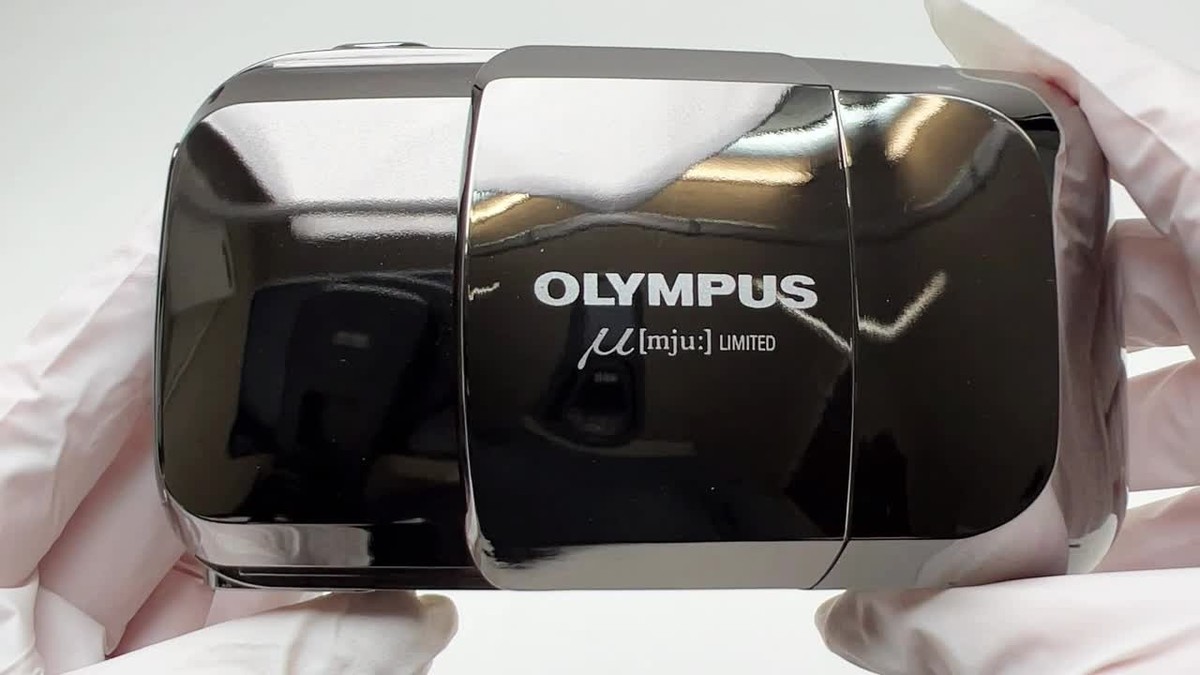 MINT] Olympus mju μ Limited Silver Point & Shoot Film Camera