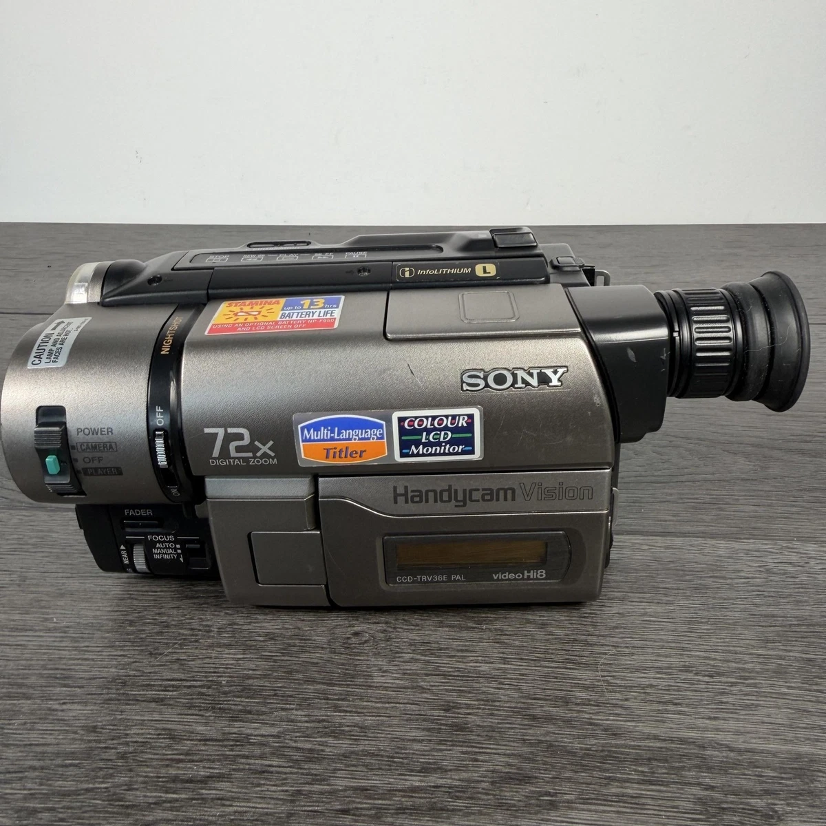 Sony Handycam 72x Digital Zoom Hi8 Camcorders for sale | eBay