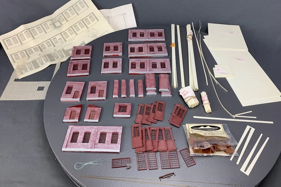 Kit de casa de motor Rico escala HOn3 Rocky Mountain Model Works #HO-102 HO7048 Foto 3 de 4