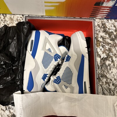 blue 4s footlocker